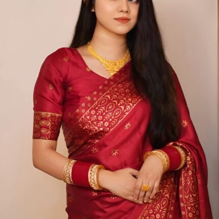 Red Saree